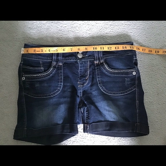 Wallflower Indigo denim shorts - Picture 6 of 9
